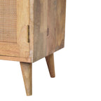Larissa 2 Slot Oak-Tone Bench Unit