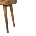 Avora Oak-Tone Bedside Table with 1 Drawer