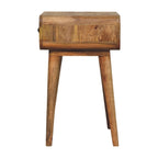 Avora Oak-Tone Bedside Table with 1 Drawer