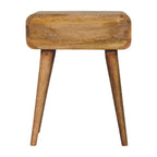 Avora Oak-Tone Bedside Table with 1 Drawer