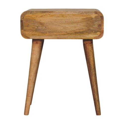 Avora Oak-Tone Bedside Table with 1 Drawer