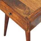 Avora Chestnut Bedside Table with 1 Drawer