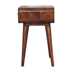Avora Chestnut Bedside Table with 1 Drawer