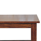 Belmont X-Frame Chestnut Coffee Table