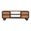 Larissa 4 Drawer Chestnut Media Unit