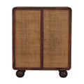 Larissa 2 Door Chestnut Cabinet