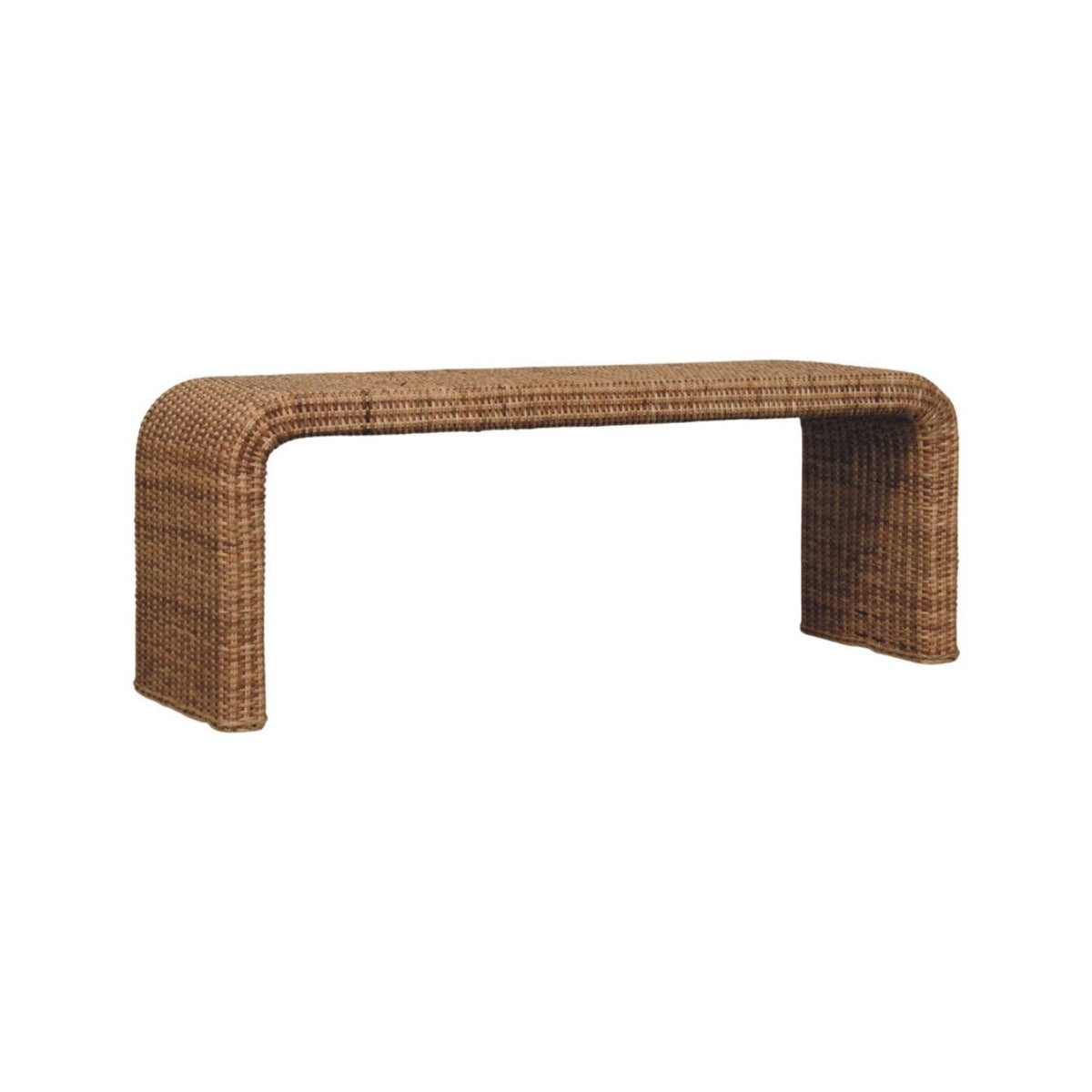 Rattan Weave Bench