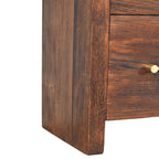 Aurelio Smoked Oak Chest of Drawers