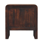 Aurelio Smoked Oak Bedside Table