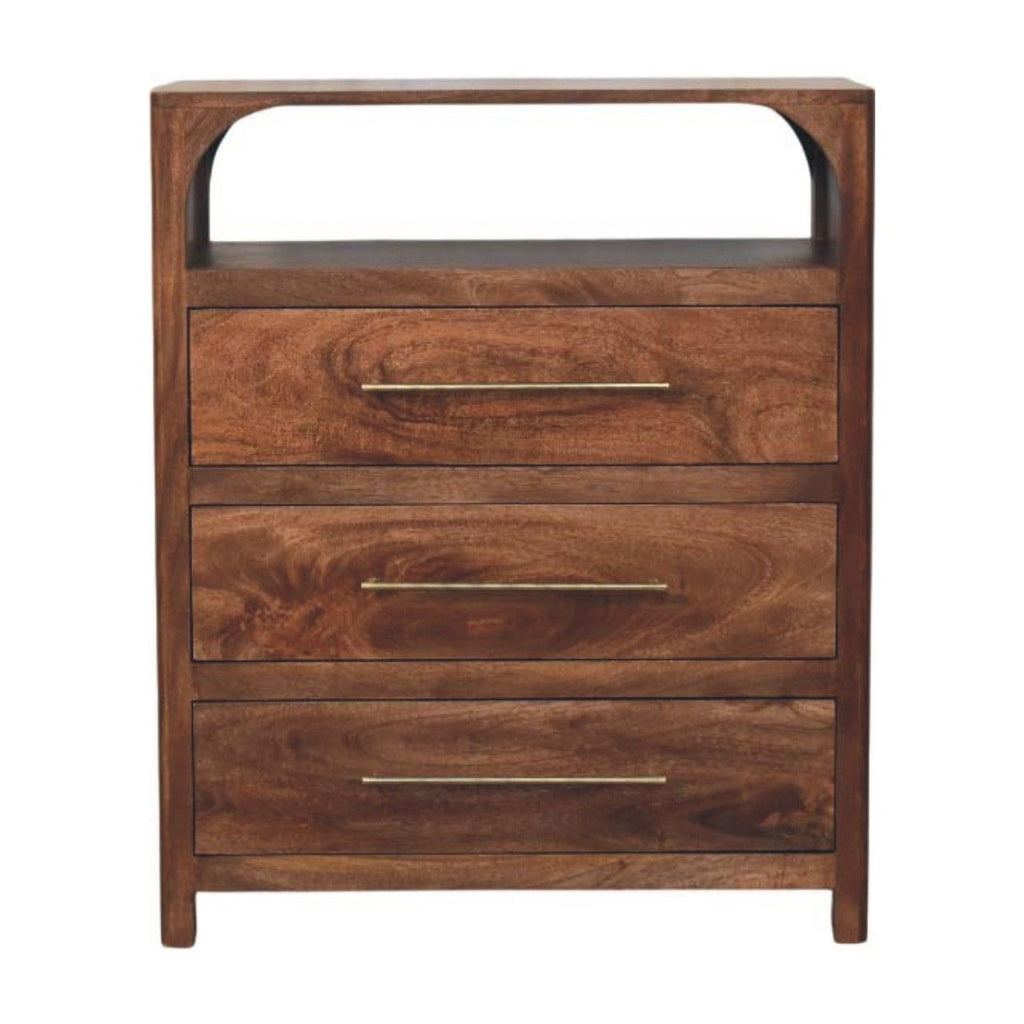 Arc-Line 3 Drawer Chest
