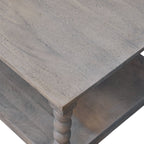 Ellsworth Spindle Coffee Table in Acid Wash