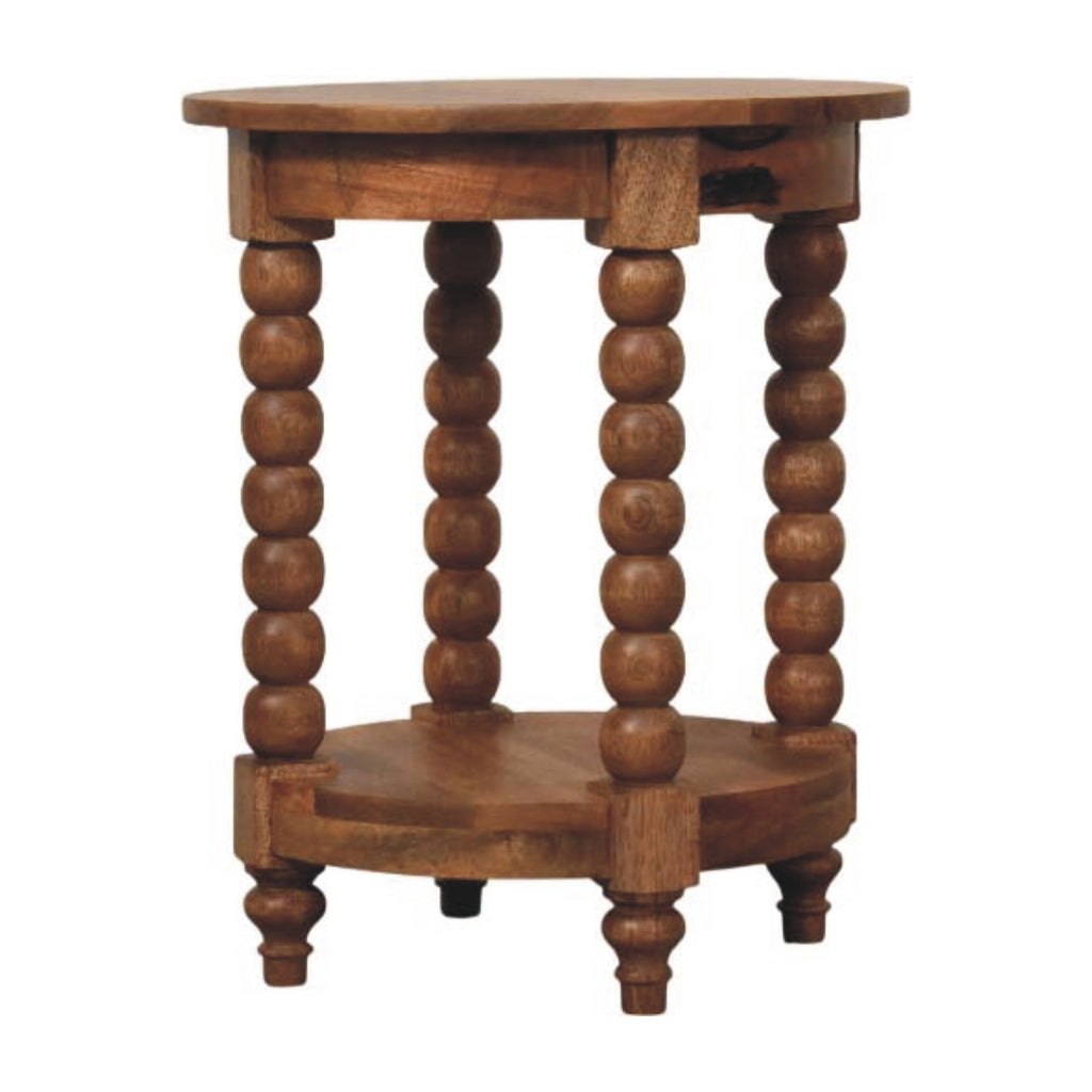 Barley Twist Round Side Table