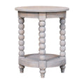 Ellsworth Round Side Table in Acid Wash