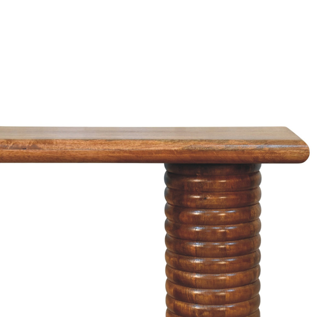 Sculpted Leg Console