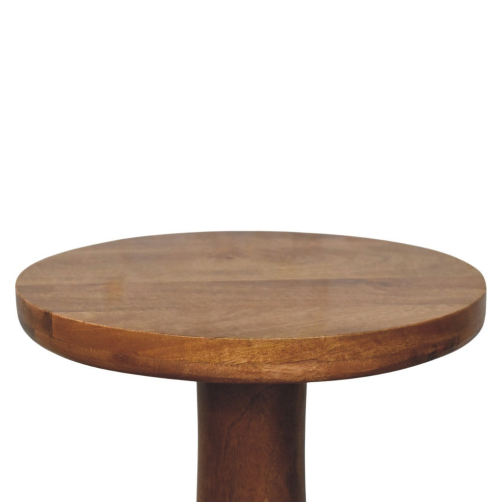 Curved Base Side Table