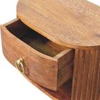 Oval Wall Bedside Table