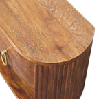 Oval Wall Bedside Table