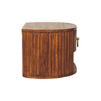 Oval Wall Bedside Table