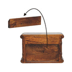 Bamboo Wall-Mounted Bedside Table