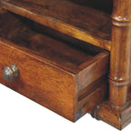 Bamboo Wall-Mounted Bedside Table