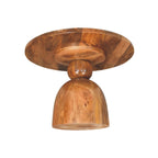 Sculpted Pedestal Coffee Table