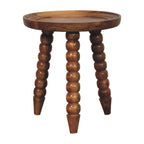 Spindle Tray Side Table