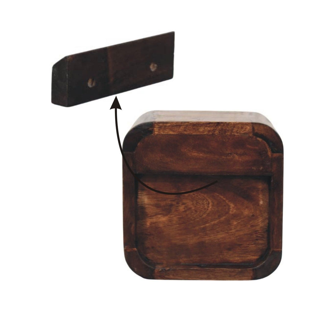 Curved Wall Mounted Bedside