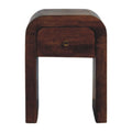 Curved Bedside Table