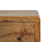 Oak-Tone Three Drawer Chest