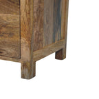 Oak-Tone Three Drawer Chest