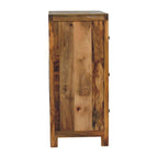 Oak-Tone Three Drawer Chest