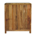 Oak-Tone Three Drawer Chest
