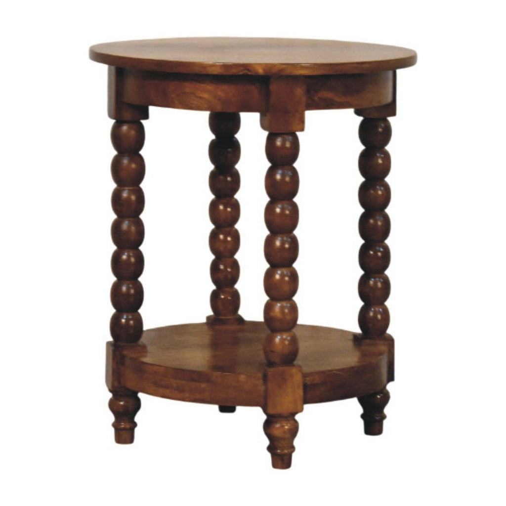 Spindle Heritage Round Side Table