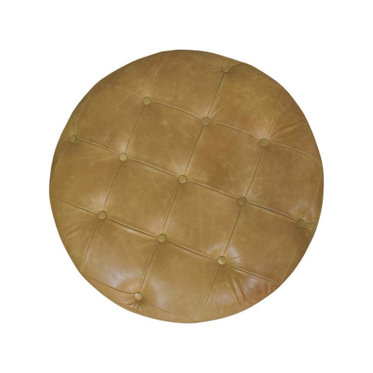 Amber Oak Leather Coffee Table
