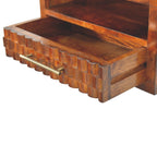 Cadiz Textured Bedside Table