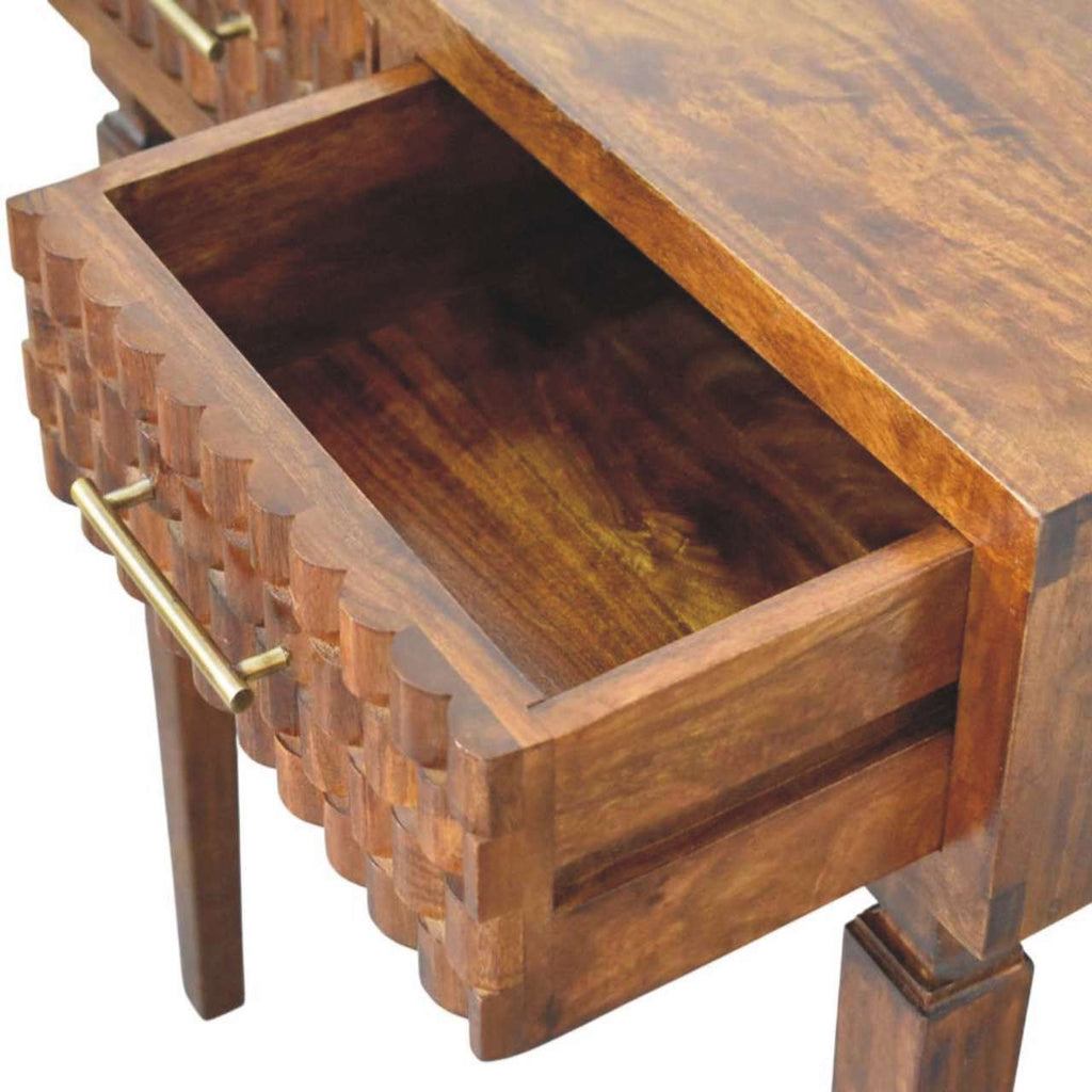 Cadiz Textured Console Table