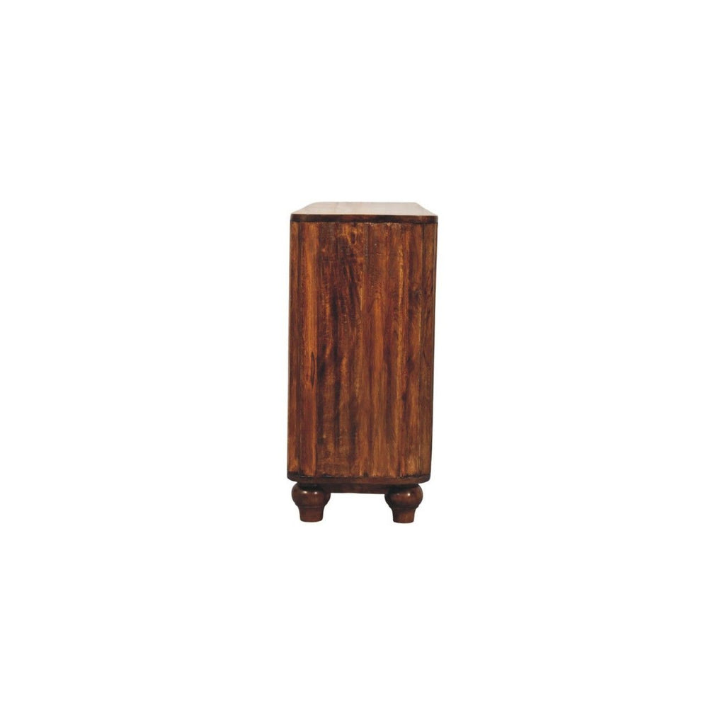 Chestnut Curve Sideboard