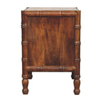 Bamboo Framed Bedside Table