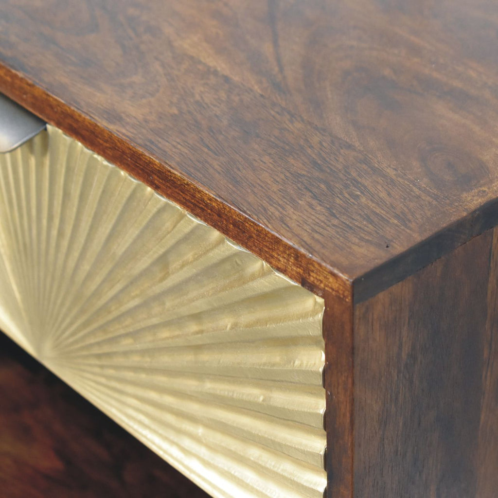 Sunburst Wall-Mounted Bedside