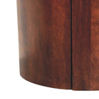 Winewood Round Side Cabinet
