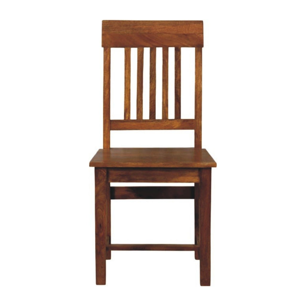 Slatted Back Dining Chair