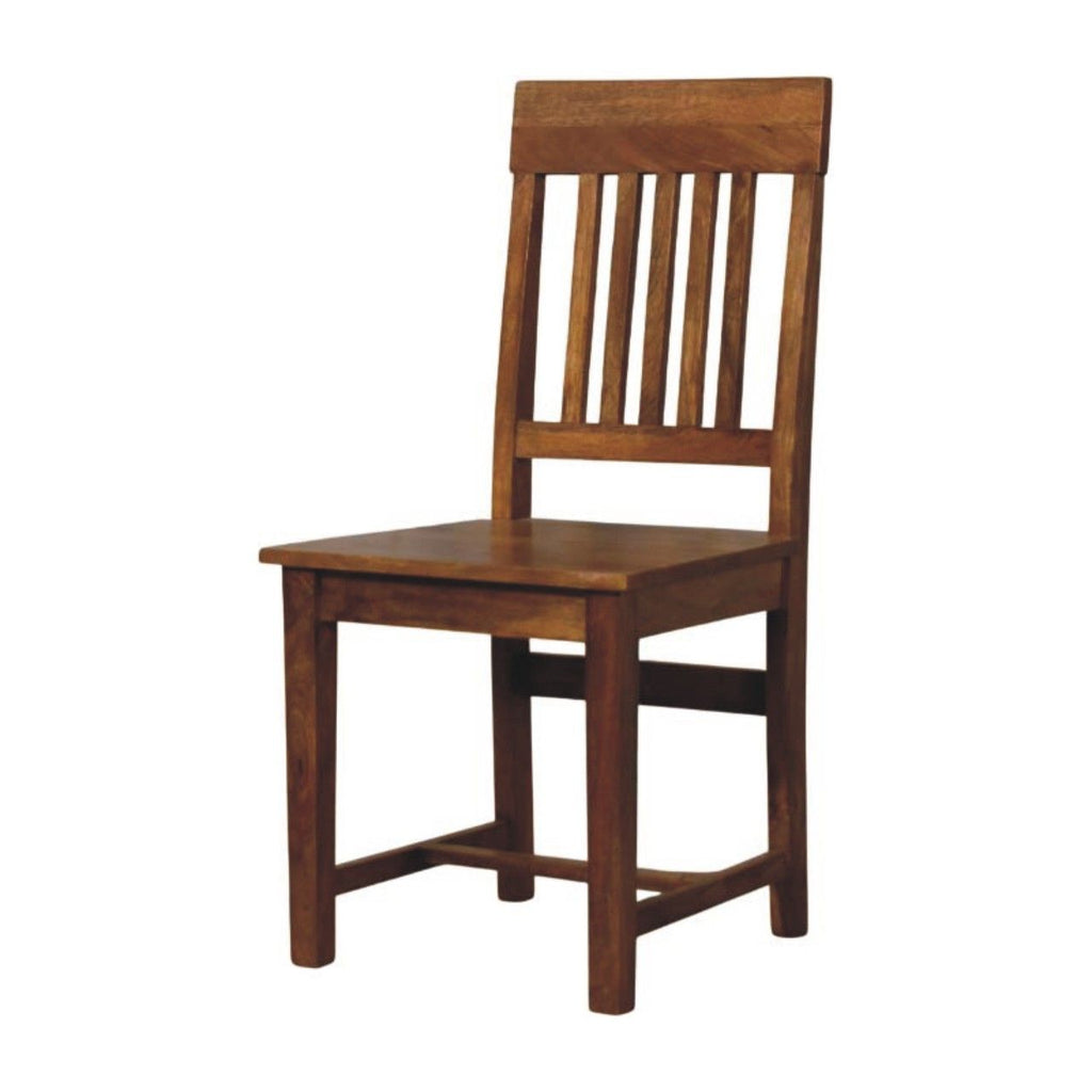 Slatted Back Dining Chair