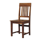 Slatted Back Dining Chair