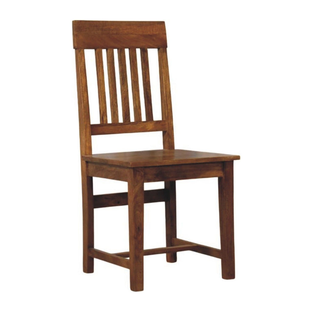 Slatted Back Dining Chair
