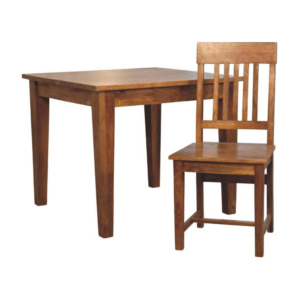 Slatted Back Dining Chair