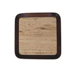 Travertine Top Tray Coffee Table