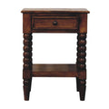 Spindle One Drawer Side Table