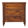 Spindle Three Drawer Chest