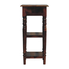 Tall Turned Leg Side Table