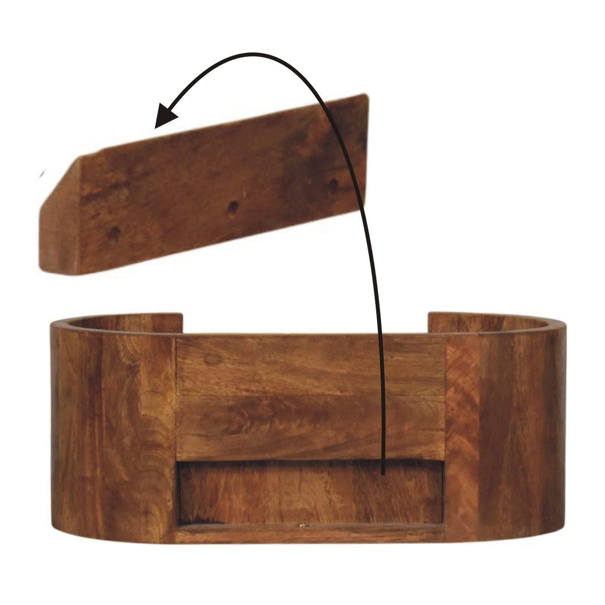 Valencia Curve Wall Bedside